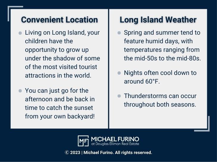 Top 5 Things To Do With Your Children image on Long Island Convenient Locations and Long Island Weather
