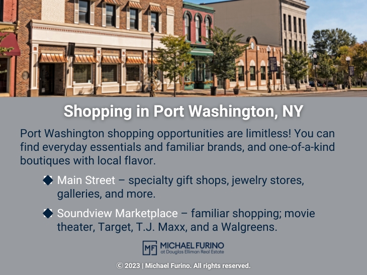Image for section "Shopping in Port Washington, NY"