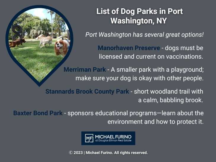 Image for section "List of Dog Parks in Port Washington, NY"
