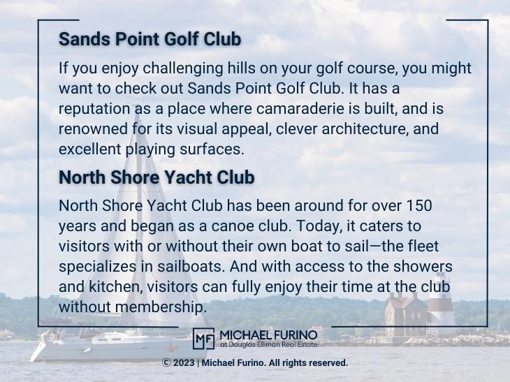 image for section: sands point golf club and north shore yacht club