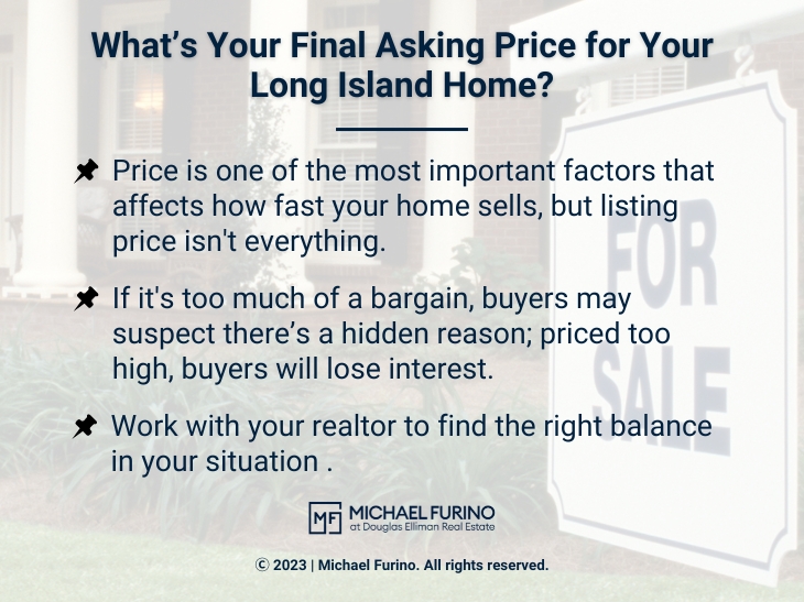 image for section: what's your final asking price for your long island home